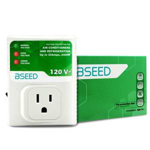 lot 3538 image: BSEED Surge Protector, Surge Protector Outlet for Refrigerator, Wall Power Surge Protector Plug in for TV, Computer, Washing Machine, Freezer and Home Appliances, 120VAC, 20Amp, 2400Watts, 1 Pack
