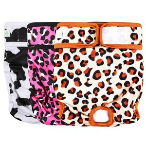 lot 3575 image: wegreeco Washable Female Dog Diapers (Pack of 3)