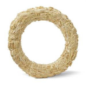 lot 3581 image: Floracraft Straw Wreath, 18-Inch, Natural