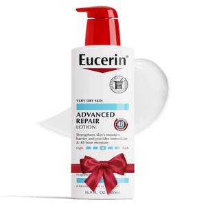 lot 3630 image: Eucerin Advanced Repair Body Lotion for Very Dry Skin, Unscented Lotion Formulated with Ceramides, 16.9 Fl Oz Bottle