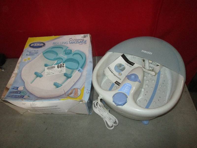 lot 4242 image: Dr. Scholls Foot Spa and Massager