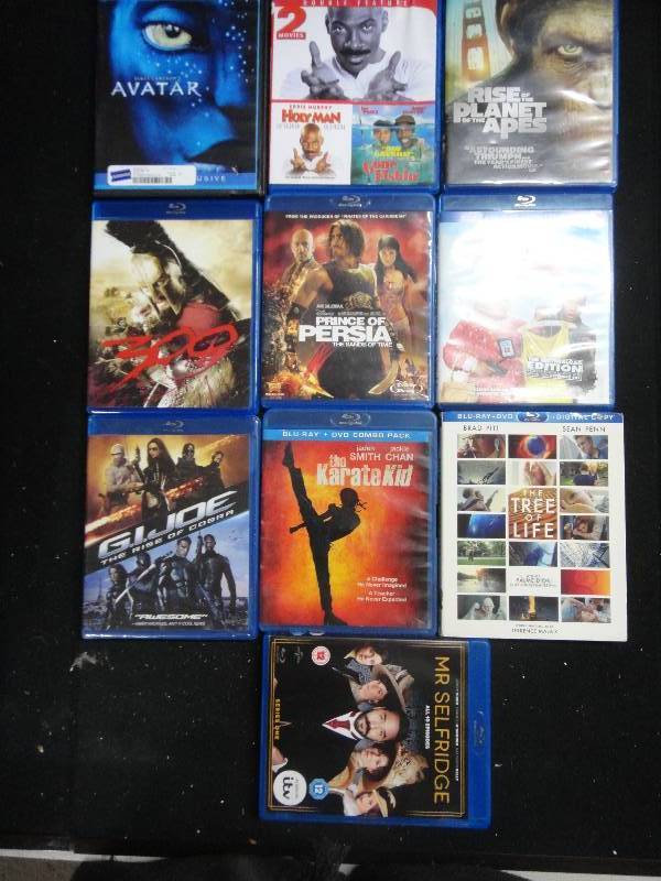 lot 4348 image: Blu-Ray DVD Bundle