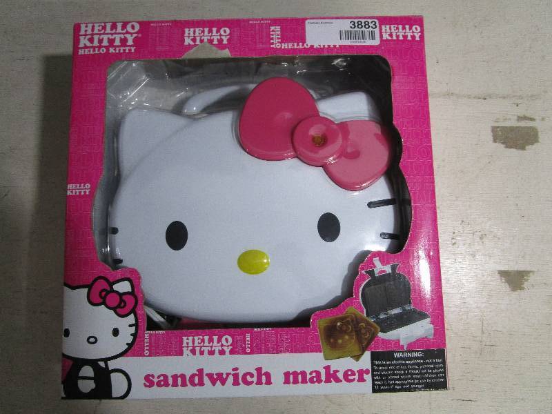 lot 3883 image: Hello Kitty Sandwich Maker