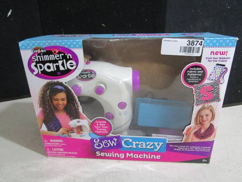 lot 3874 image: Sew Crazy Sewing Machine