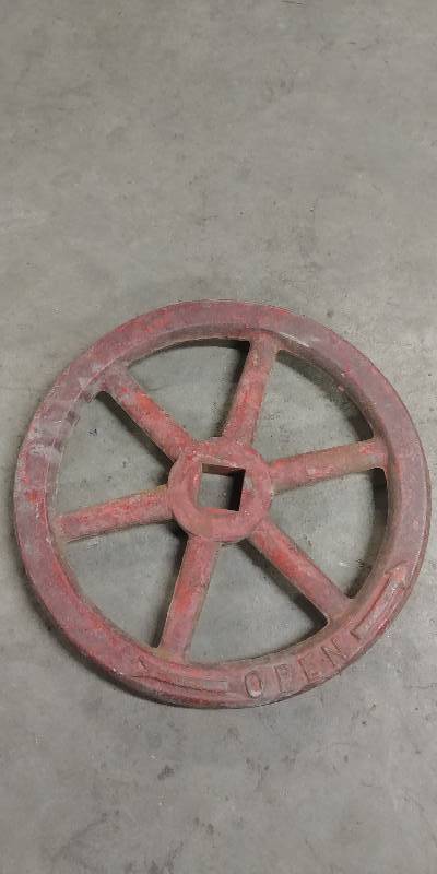 lot 6192 image: Steampunk Fire Valve Handle