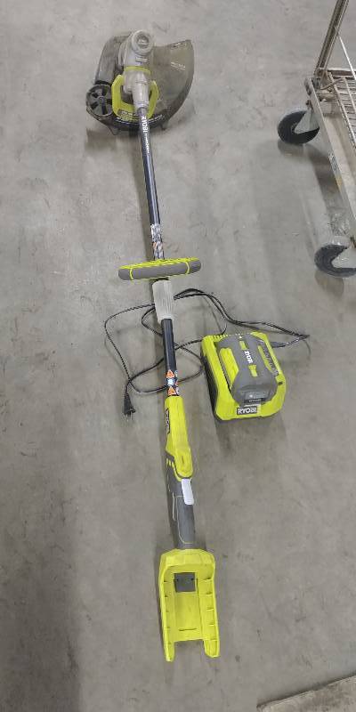 lot 51 image: Ryobi 40v RY40022 Cordless String Trimmer