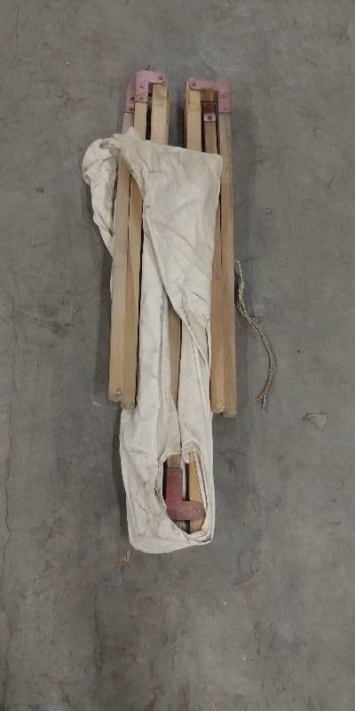 lot 65 image: Folding Military Cot