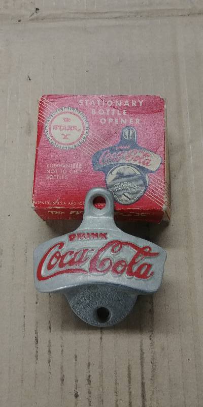 lot 79 image: Coca-Cola Starr X Bottle Opener In Box