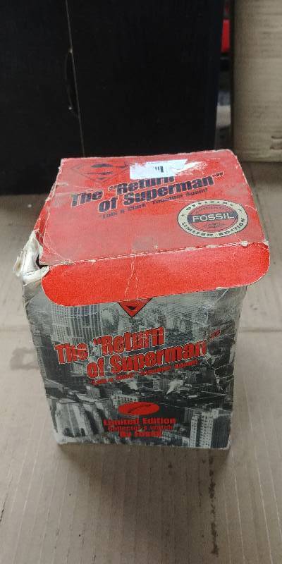 lot 84 image: Fossil Superman Watch