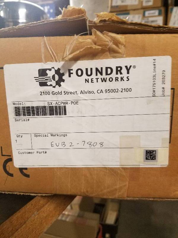 lot 5936 image: Barcade Foundry SX-ACPWR-POE 1250W POE Power Supply