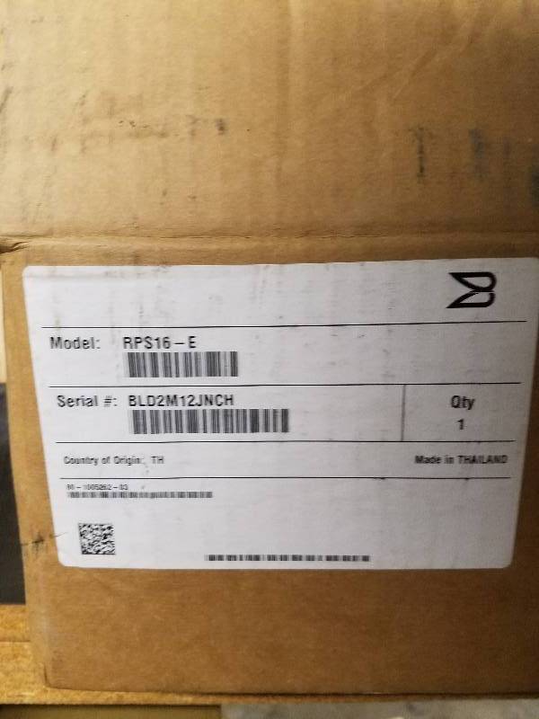 lot 3183 image: Brocade RPS16-E Power Supply