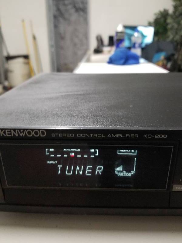 kenwood stereo control amplifier kc 208