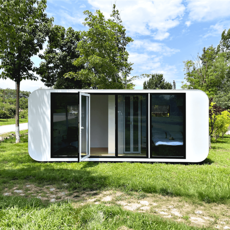 lot 102 image: Unused 2024 Outdoor Living Expandable Apple Cabin 20ft