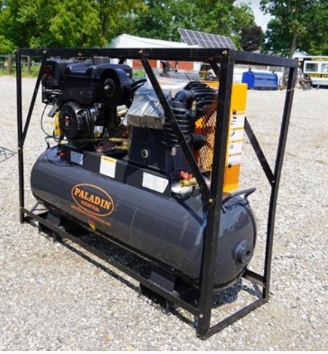 lot 2482 image: Unused Paladin 40 Gallon 2-Stage Truck Mounted Air Compressor