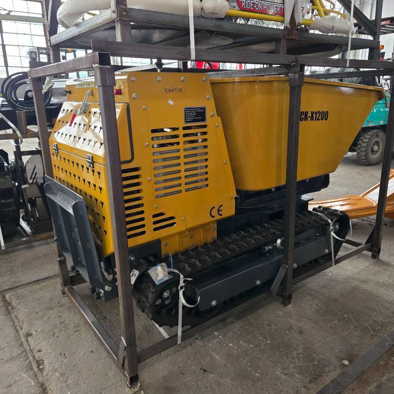 lot 8349 image: Unused CAPTOK Tracked Mud Buggy Concrete Buggy  CK1200
