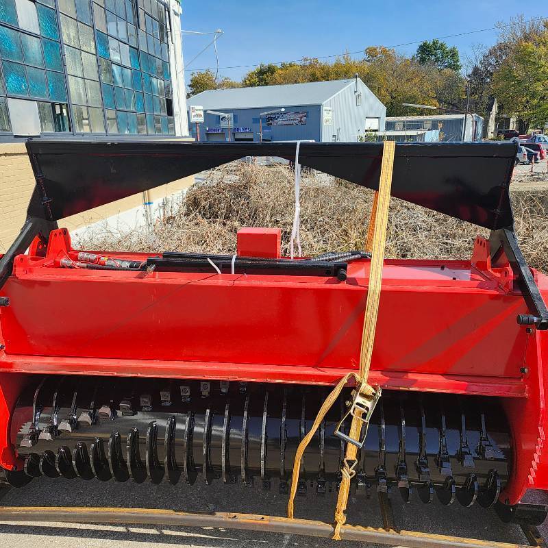 lot 8362 image: Unused GIYI Skid Steer Loader Mulchers  GY-72pro