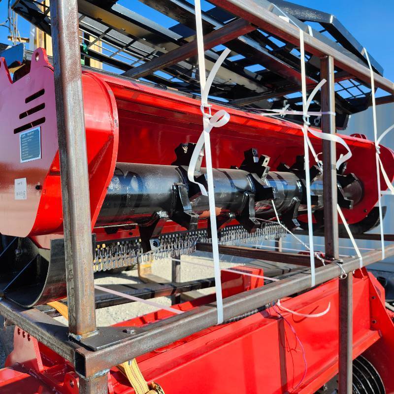 lot 8363 image: Unused GIYI Skid Steer Loader Mulchers  72in