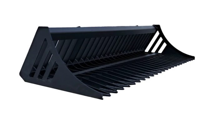lot 1831 image: Unused 66 Greatbear Skid Steer Rock Bucket