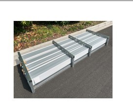 lot 6308 image: Unused 10Ft Galvalume Corrugated Metal QTY (100)