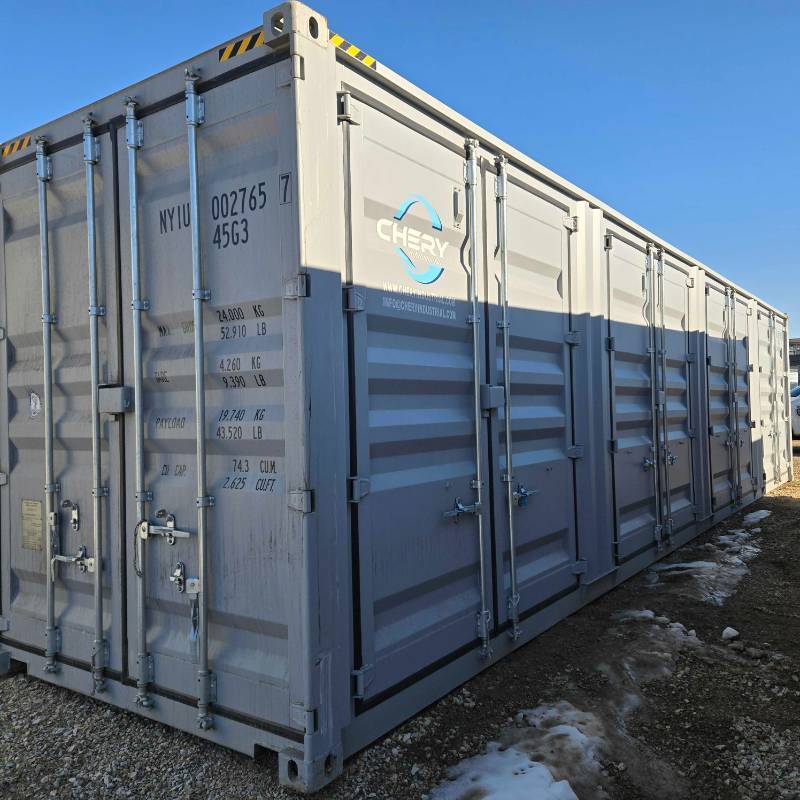 lot 1825 image: 2024 40 High Cube Storage Container, APPROX 102 TALL X 96 WIDE X 40 DEEP  NYIU0027657