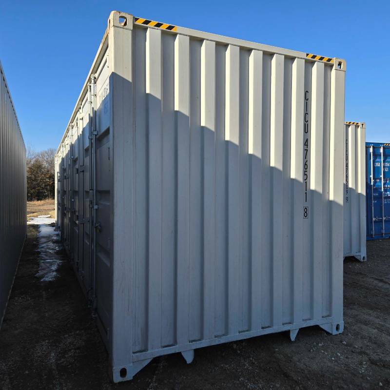 lot 8302 image: One Way Use 2024 40 High Cube Storage Container, APPROX 102 TALL X 96 WIDE X 40 DEEP CICU4764791