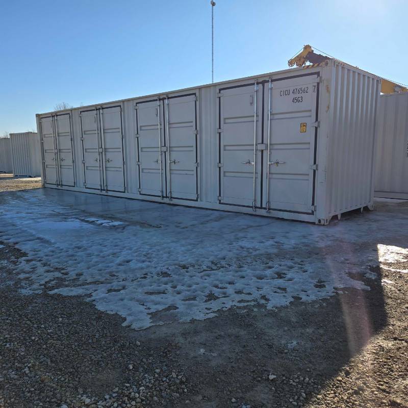 lot 8351 image: One Way Use 2024 40 High Cube Storage Container, APPROX 102 TALL X 96 WIDE X 40 DEEP MMPU1045773
