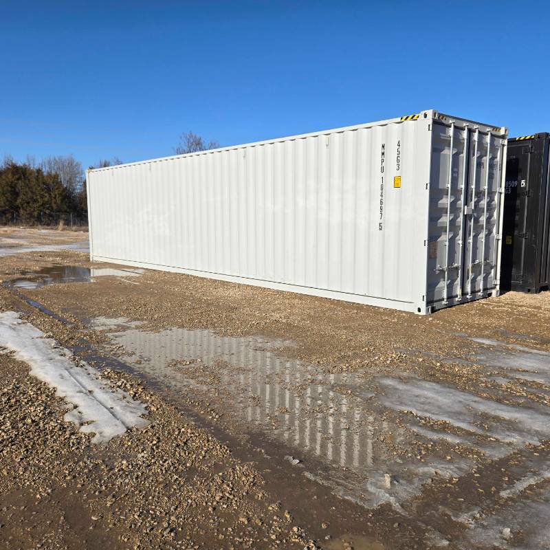 lot 8494 image: One Way Use 2024 40 High Cube Storage Container, APPROX 102 TALL X 96 WIDE X 40 DEEP MMPU1046975