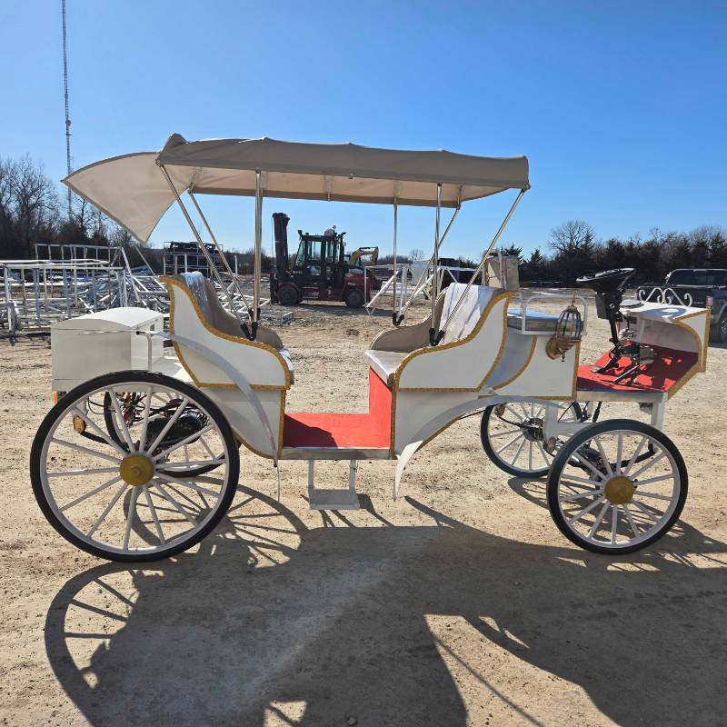 lot 30 image: Unused 2025 MECO 4 Person Electric Carriage  Model -MC-E