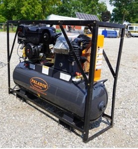 lot 2482C image: Unused Paladin 40 Gallon 2-Stage Truck Mounted Air Compressor