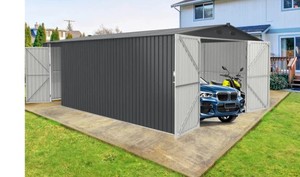lot 1819 image: Unused 2025 Portable Metal Shed 13 x 20 FT
