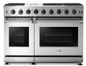 lot 35690 image: Thor LRG4807U Professional Gas Range, 48 Inch