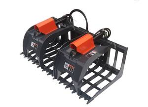 lot 3646A image: Unused TMG-SG84 Rock Skeleton Grapple Skid Steer 84
