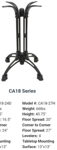 lot 39733 image: Cast Iron Table Base CA18-27H