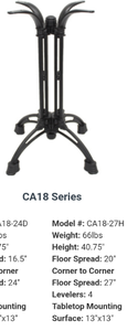 lot 39734 image: Cast Iron Table Base CA18-27H