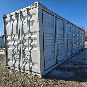 lot 597 image: One Way Use 2024 40 High Cube Storage Container, APPROX 102 TALL X 96 WIDE X 40 DEEP Suihe 0180792