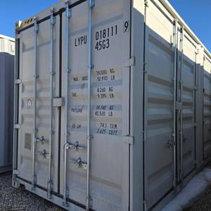 lot 1701 image: One Way Use 2024 40 High Cube Storage Container, APPROX 102 TALL X 96 WIDE X 40 DEEP Suihe 0181119