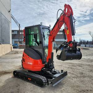 lot 50 image: Unused LADYS Mini Excavator  Kubota D1105 Engine  DY45U  Cab W AC & Heat