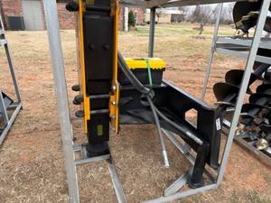lot 20503 image: SH75A Hydraulic Post Pounder for quick attach application