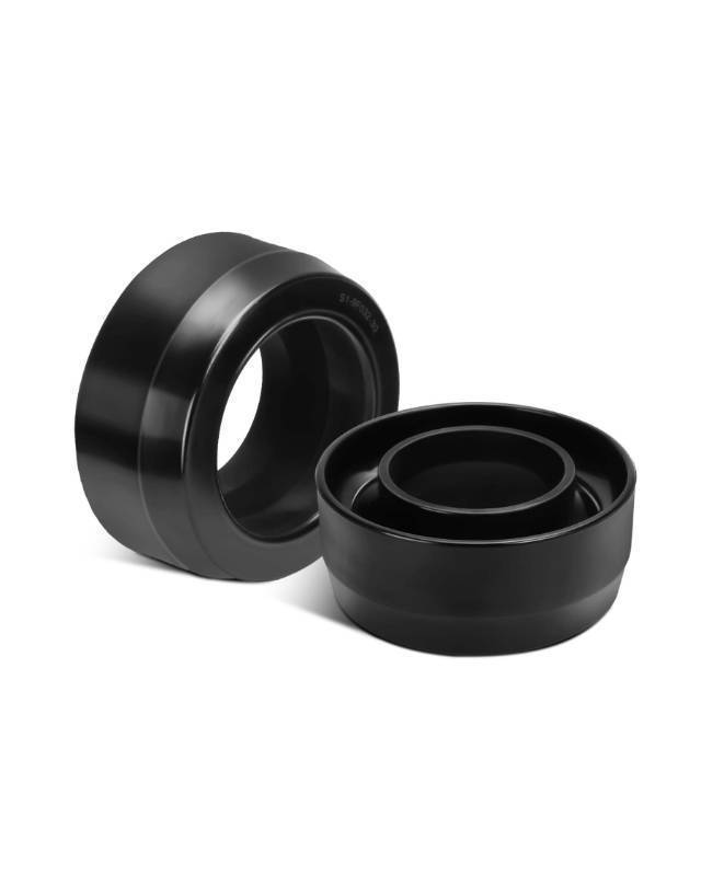 lot 55750 image: glorider 3 Front Ram 2WD Leveling Kit, 3 inch level kit High Density Polyurethane Spring Strut Spacers, Compatible with 1994 to 2018 Dodge Ram 1500 2WD, 1994-2011 Ram 2500 3500 2WD