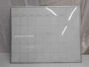 lot 30157 image: Dry Erase Calender - 16 x 20