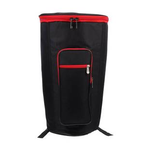 lot 30167 image: Portable Djembe Drum Bag 12 Inch Backpack with Shoulder Strap & Pockets