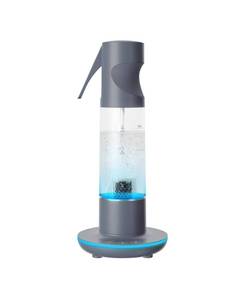 lot 30168 image: Ozone Clean Chemical-Free Disinfectant Spray, 3-in-1 Multipurpose Surface Cleaner, Sanitizer, Deodorizer for Home, Office,Travel, Reusable Bottle for Counters, Appliances, Food, Toys, Black, HoMedics (B08K3RW1W1) - Retail $89.95