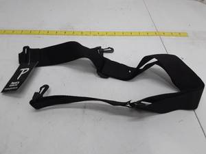 lot 30184 image: Perris 2 Wide Black Polypropylene Banjo Strap, With Plastic Clips, Pls-83