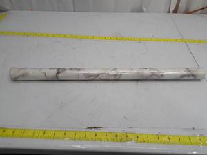 lot 30217 image: Yancorp WhiteGrey Marble Pattern Wallpaper - 24 x 120