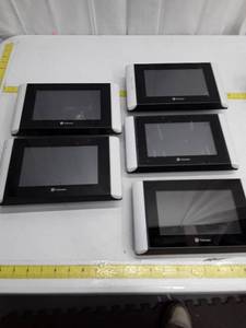 lot 30239 image: Box of 5 - Cerner Roomlink Consoles, not sure if work.