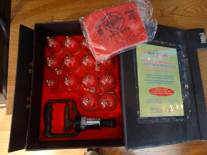 lot 445 image: Cupping Treatment Set.