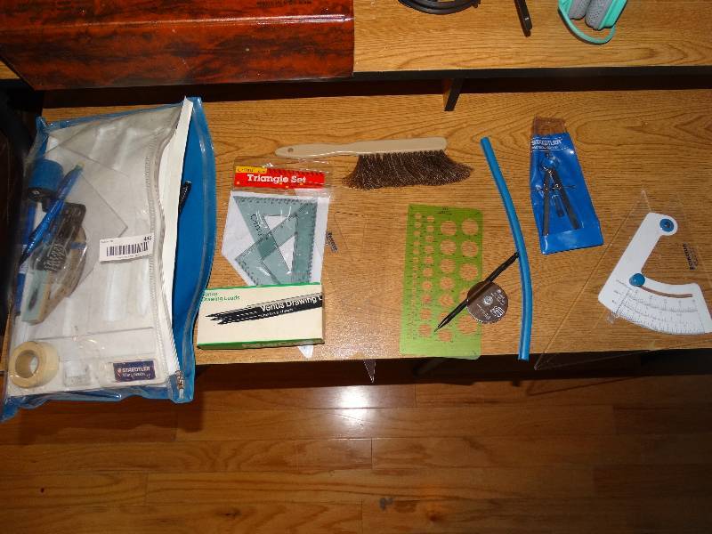 lot 446 image: Lot of DraftingDrawing Supplies.