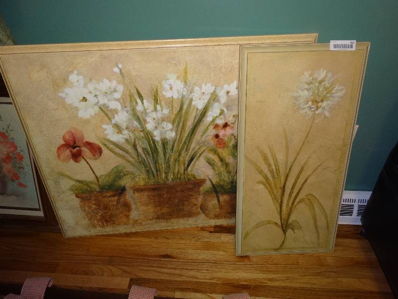 lot 942 image: 2 Wall Art Painting Prints.