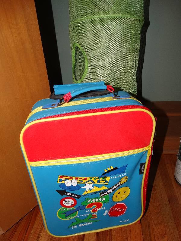 lot 946 image: Childs Suitcase & Closet Organizer.