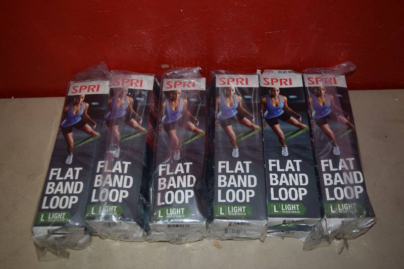 lot 106 image: 12 Spri Flat Band Exercise Loops